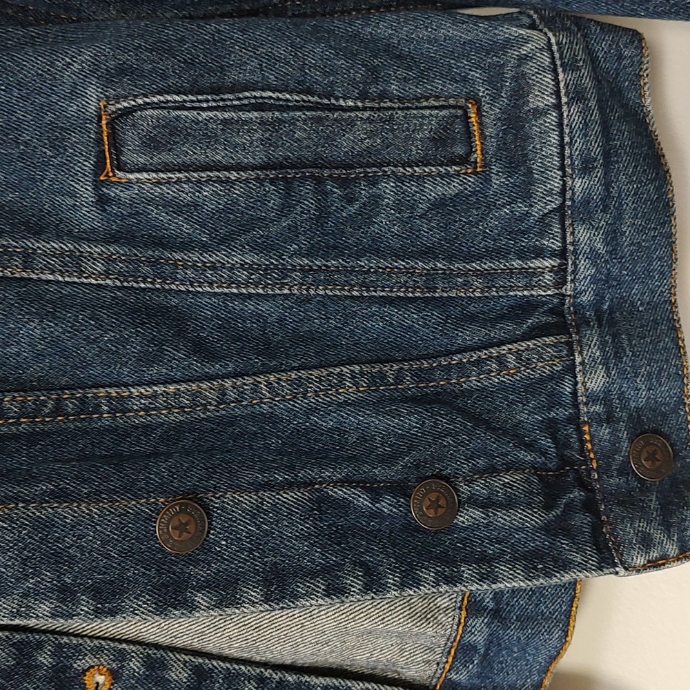 Thick Denim Work Jacket - image 4